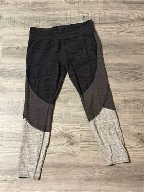 Athletic Works Charcoal Heather Capri Leggings